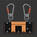 Tool kit electrician bag tool electrician tool carpentry bag repair bag satchel bag collar bag 3d model