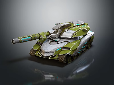 Modern Tanks 3d model