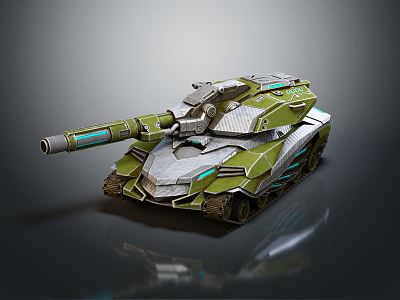 Modern Tanks 3d model