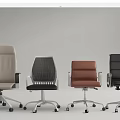 Modern Office Chairs in Various Styles Colors with Adjustable Casters and Armrests