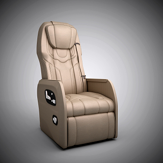 Modern Single Sofa Aviation Seat 3d model