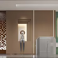 Modern SPA Sauna Interior With Wooden Lockers Resting Bench And Warm Lighting