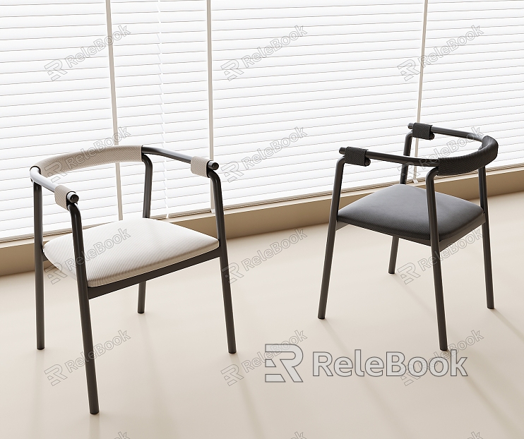 Dining Chair Single Chair Leisure Chair model