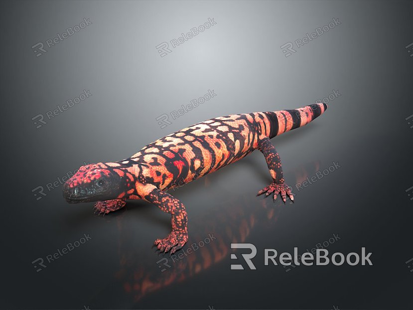 Lizard Anime Lizard Cartoon Lizard Reptile Cold Blooded Animal Reptile Reptile model