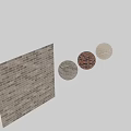 Different Types Of Brick Wall Components With Various Colors And Textures
