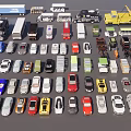 Collection of Assorted Car Models Featuring Different Colors and Vehicle Styles