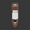 Luxury Modern Yacht Design With White Hull Wooden Deck And Large Windows