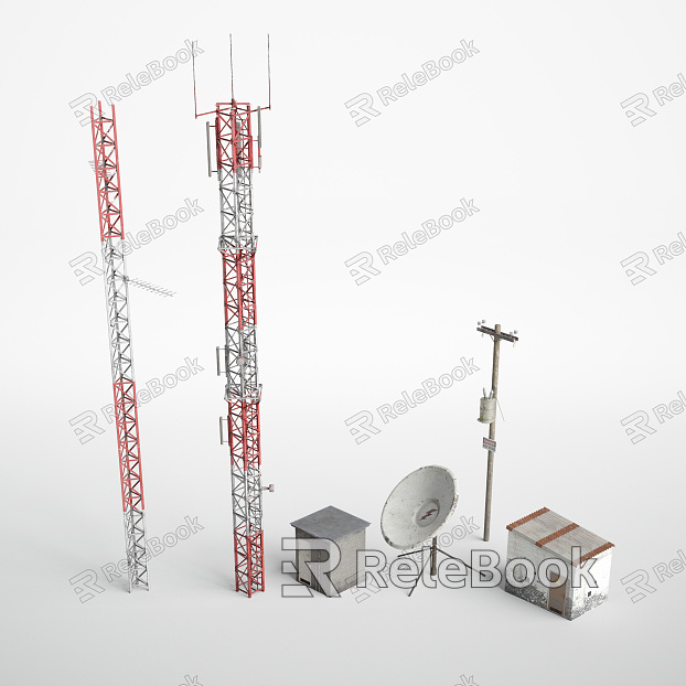 modern electric tower model