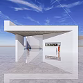 Modern Gate 3d model