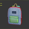JanSport White Backpack With Front Pocket Simple Design And Stylish Look