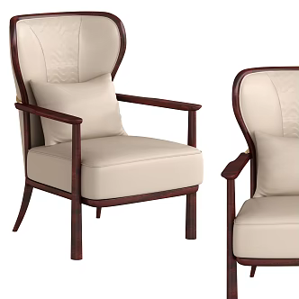 single chair 3d model