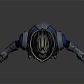 Futuristic Sci Fi Armored Character Design With Tech Infused Armor And Humanoid Features 3d model
