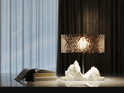 Light Luxury Table Lamp Glass Table Lamp Italian Style Table Lamp Study Table Lamp model