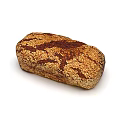 Fresh Whole Grain Bread Loaves With Sesame Seeds And Crusty Brown Surface