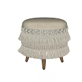 Modern stool round stool 3d model