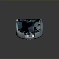 High Quality Car Parts Including Engine Components Under Open Automobile Hood