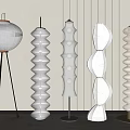 Modern Floor Lamp Simple Minimalist Cream Floor Lamp 3d model