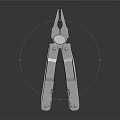 Hardware Multi Tool Pliers with Stainless Steel Construction Multiple Functions for Home and Outdoor Use