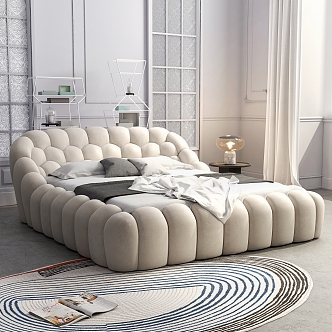 RocheBobois Rochburg Italian Double Bed Bubble Bed Bubble Bed Floor Bed Bob 3d model