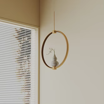 Modern chandelier 3d model