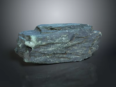 Natural Wood Stone Material With Natural Texture And Rough Surface Appearance 3d model