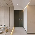 Minimalist Tea Room Interior With Wooden Panels Tea Table Floor Cushions And Scenic Window