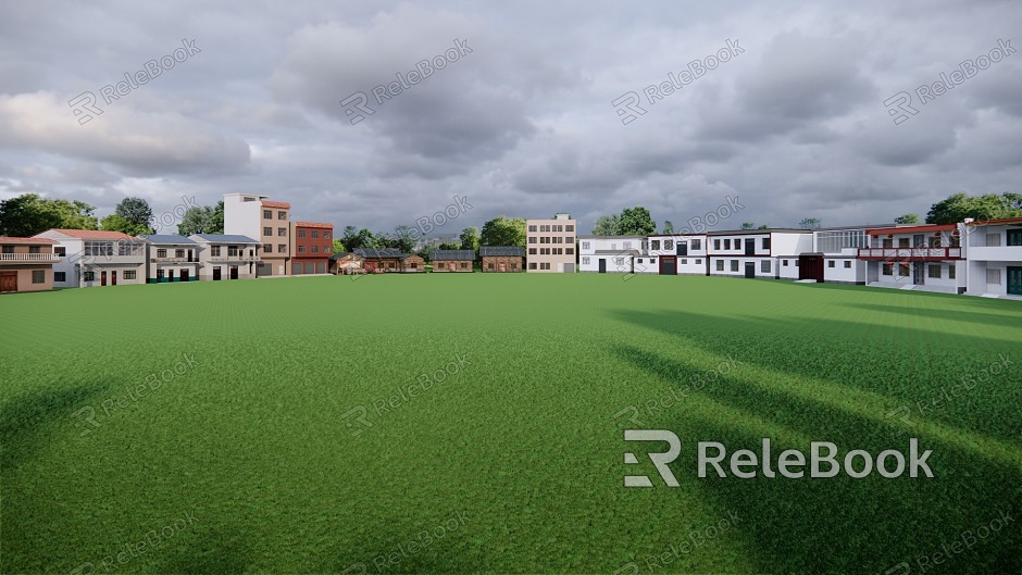 Modern Residential Buildings, Villages and Towns, Rural Residential Buildings model