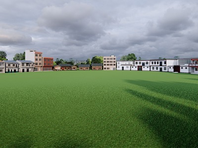 Modern Residential Buildings, Villages and Towns, Rural Residential Buildings model