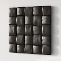 Dark Gray Woven Textured Three Dimensional Decorative Structure