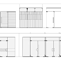 Different Types Of Modern Door Designs Featuring Glass And Striped Details