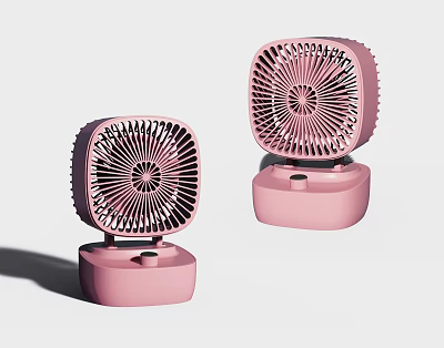Modern fan desktop fan 3d model Modern fan desktop fan 3d model