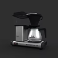 Modern Brewmaster Coffee Maker Stainless Steel Kitchen Appliance With Drip Brewing Function