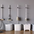 Mop Pool Mop Pool Mop Pool Basin Mop Rack Mop Vacuum Cleaner Mop 3d model