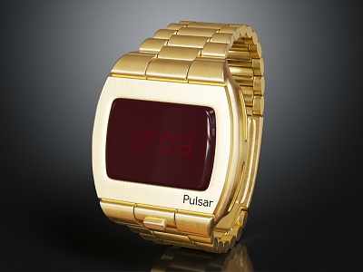 Modern Watch Electronic Watch 3d model