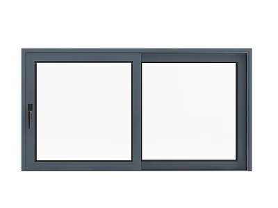 windows metal windows double fenestration casement windows villa window blinds 3d model