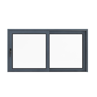 windows metal windows double fenestration casement windows villa window blinds 3d model