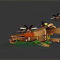 Game Environment Game Scene Fairy Tale Scene Fairy Tale Magic Scene Magic Item Fantasy Scene 3d model