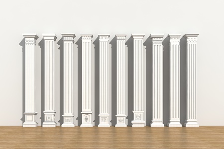 European column 3d model