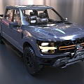 Ford pickup truck Ford SUV 3d model