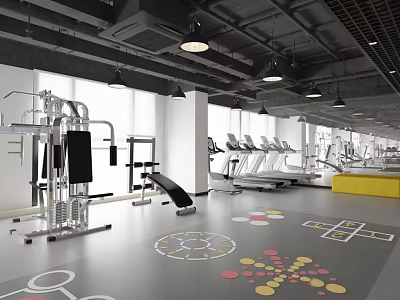 Gym 3d model