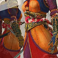 Fantasy Warrior Character In Traditional Asian Armor With Sword