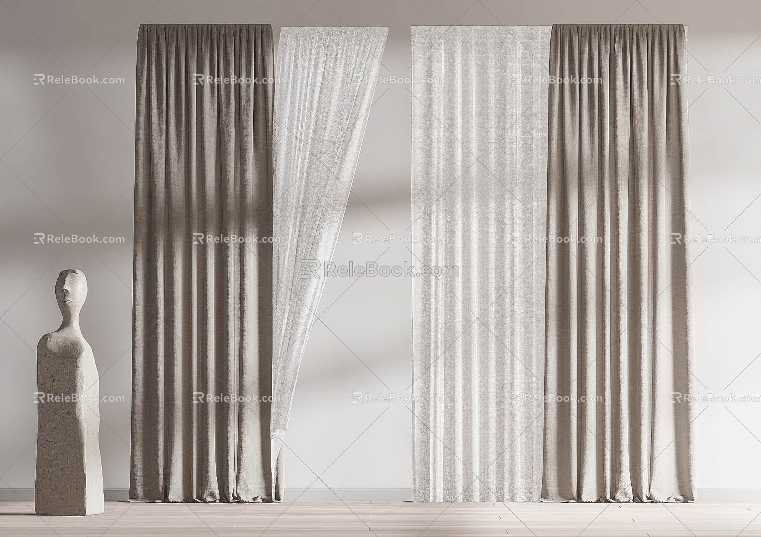 modern curtain fabric curtain gauze curtain fabric curtain model