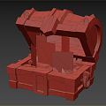 Modern Treasure Box Treasure Box Treasure Box 3d model