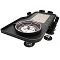 Casino Style Entertainment Table With Roulette Wheel And Chairs