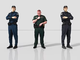 Police Foreign Police Security Police Tolerance 3d model