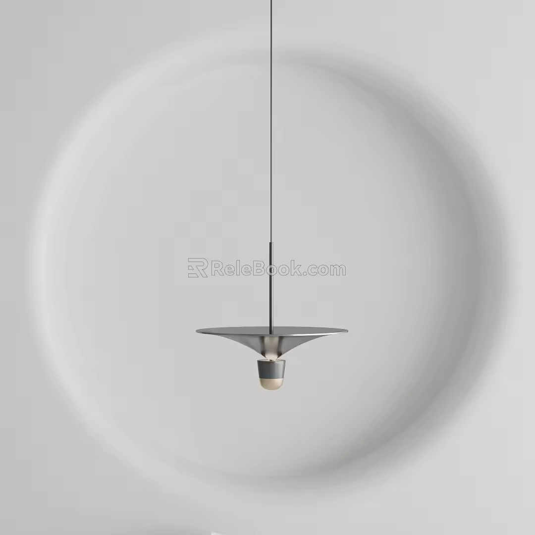 Modern chandelier 3d model