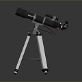 astronomical telescope space telescope telescope observation equipment physical equipment binoculars 3d model