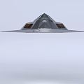 Modern Bomber Stealth Attack Bomber 3d model