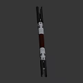 Tactical Pen Weapon With Metal Shaft And Wooden Grip For Personal Self Defense Use