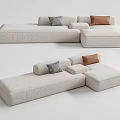 Modern Multiplayer Sofa 3d model